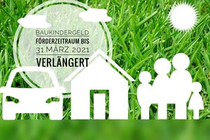 Baukindergeld - Förderzeitraum bis 31. März 2021 verlängert