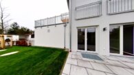 Maisonette mit Garten & Bürobereich – Wohnen trifft Arbeiten im Grünen - Terrasse mit Garten