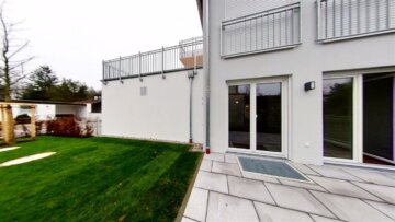 Maisonette mit Garten & Bürobereich – Wohnen trifft Arbeiten im Grünen, 81829 München, Erdgeschosswohnung